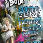NEVER SAY DIE TOUR 2011 NA ČELE SO SUICIDAL SILENCE 
